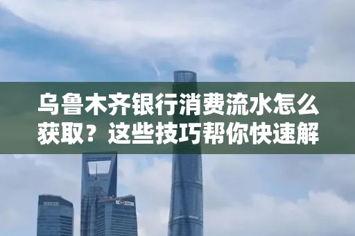 乌鲁木齐银行消费流水怎么获取？这些技巧帮你快速解决